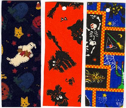 Halloween bookmarks